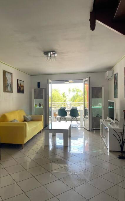 Duplex 1 Mn Plage De Trou D Eau Location A La Semaine Minimum La Saline Les Bains Exterior photo